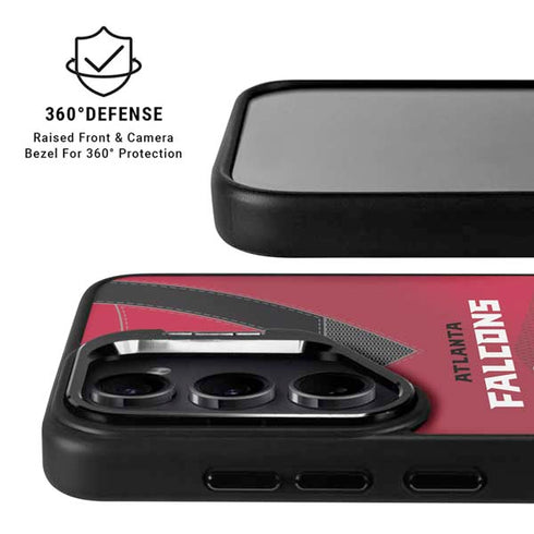 NFL Atlanta Falcons Team Jersey Galaxy S24 Plus Kickstand Case